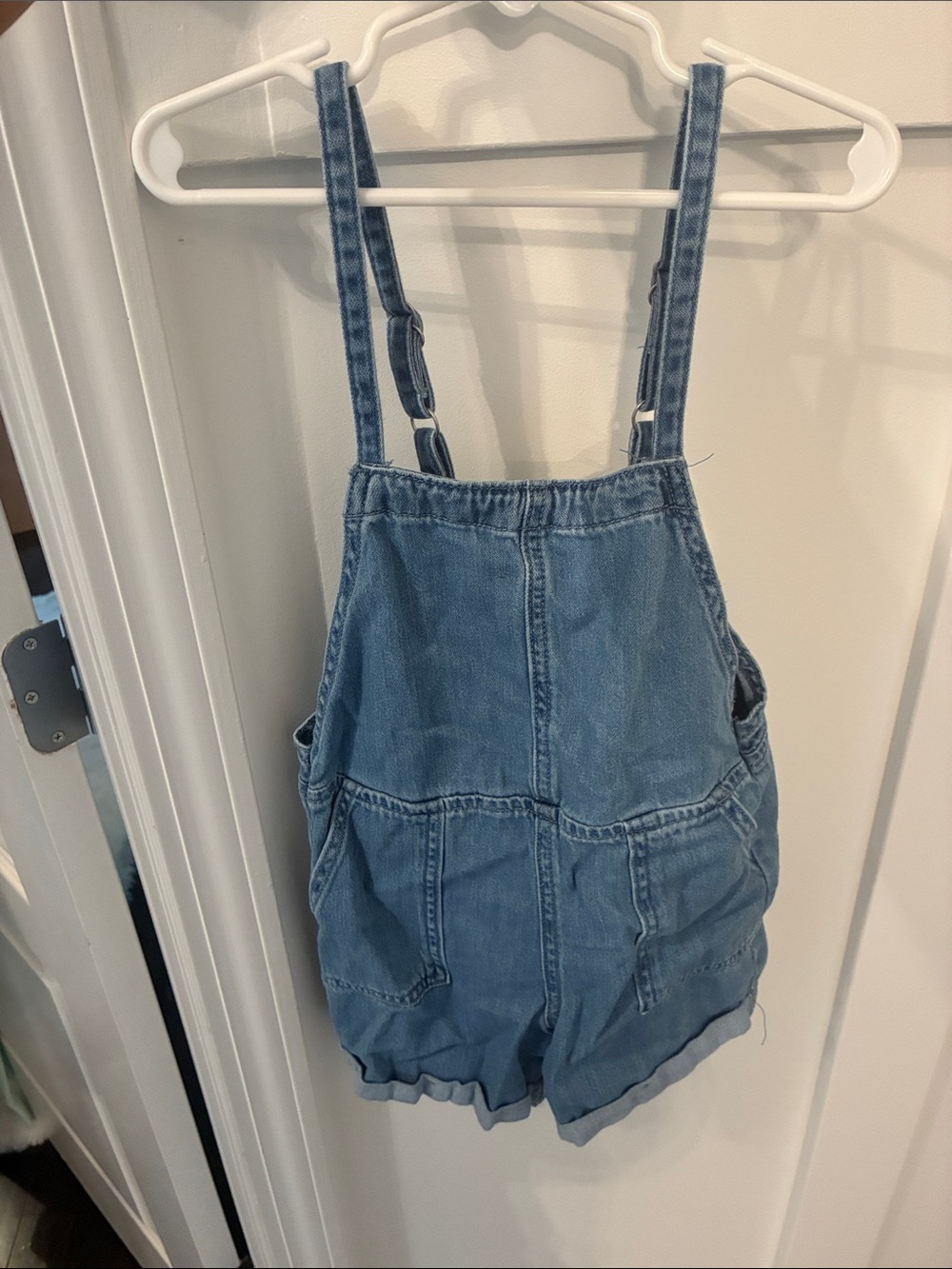 Cat & Jack Light Blue Denim Shortalls